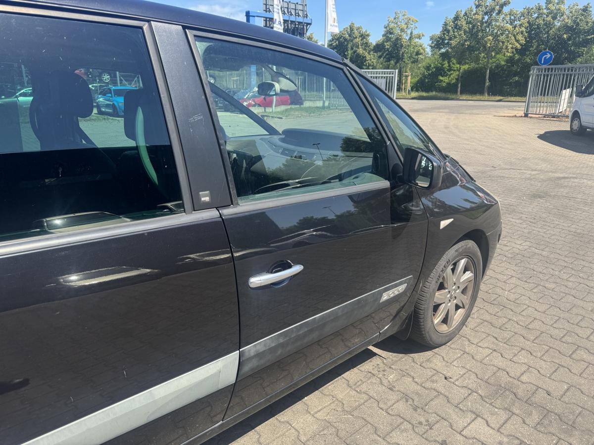 Renault Espace 4 original T&uuml;r vorn rechts Schwarz Rohbau Bj.2011